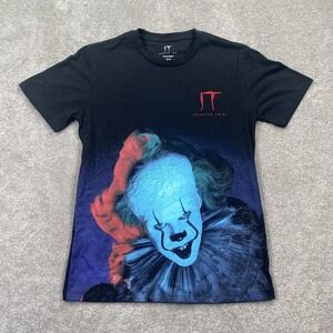 Stephen King IT Pennywise Quiet Chapter Two Come Back and Play T-Shirt Size M